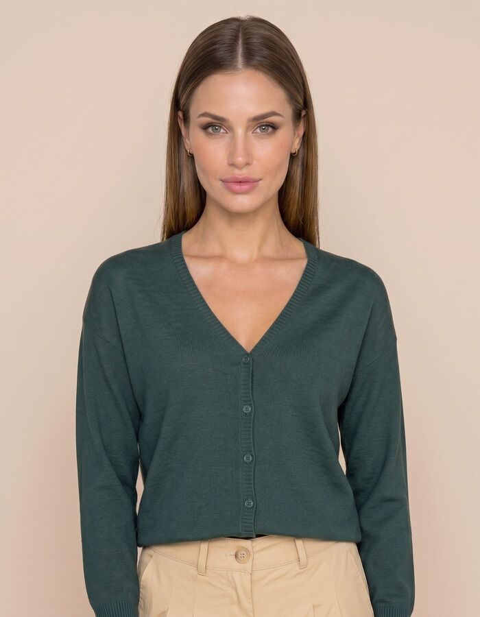 Due Amanti pull groen