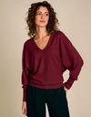Due Amanti pull bordeaux