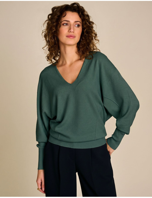 Due Amanti pull groen