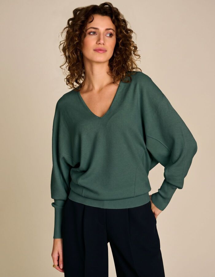 Due Amanti pull groen