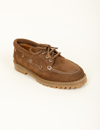 Pavement bootschoen taupe