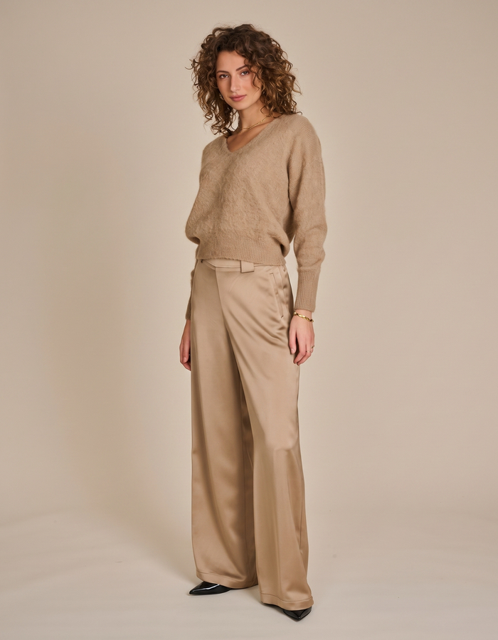 Due Amanti broek beige