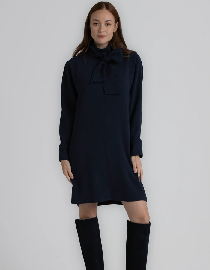 Gigue kleed navy