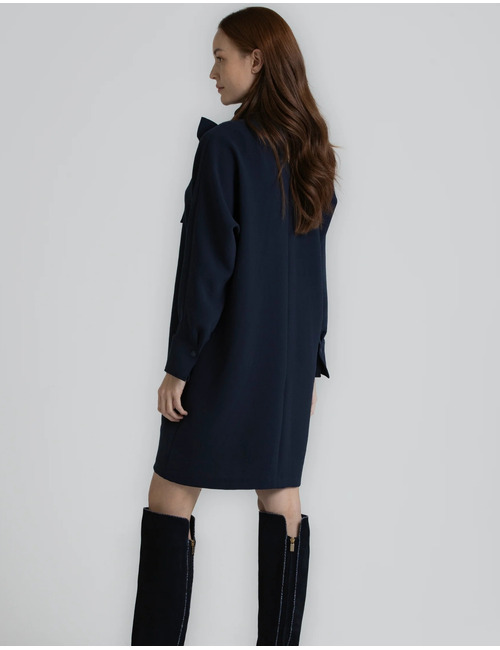 Gigue kleed navy