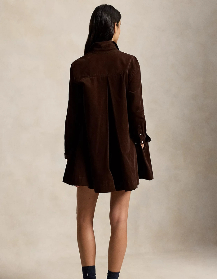 Ralph Lauren kort kleed bruin