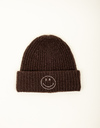 Bruine smiley muts