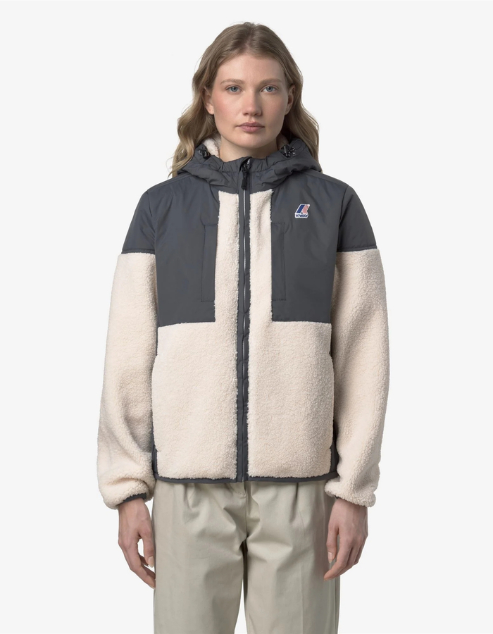 K-way jas blauw