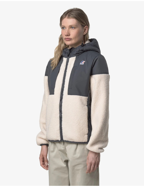 K-way jas blauw