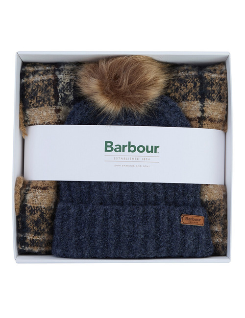 Barbour muts beige