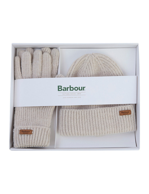 Barbour muts ecru