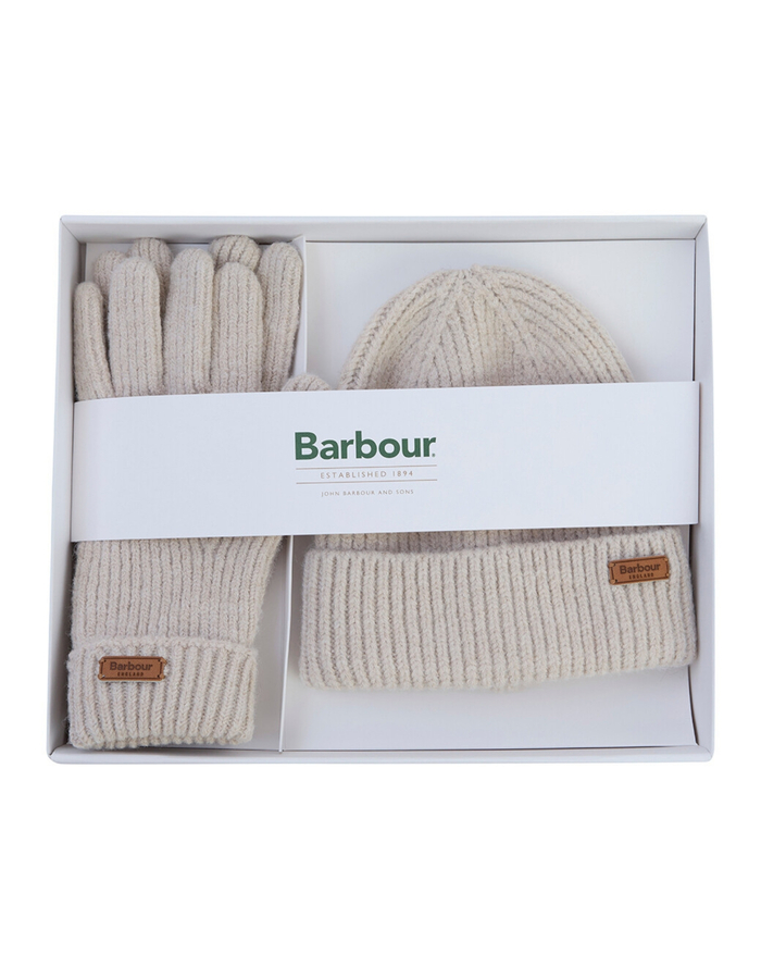 Barbour muts ecru