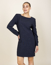 Oscar The Collection kort kleed blauw