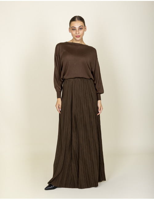 Oscar The Collection lange mouw pull bruin
