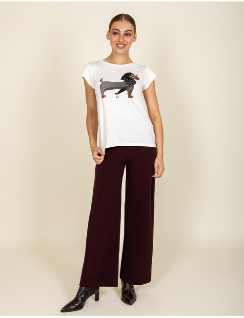 Rinascimento t-shirt korte mouw wit