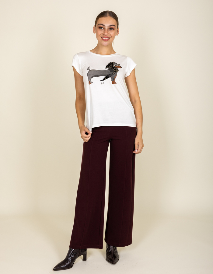 Rinascimento t-shirt korte mouw wit