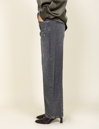05_the o shape long extreme - jeans middelgrijs