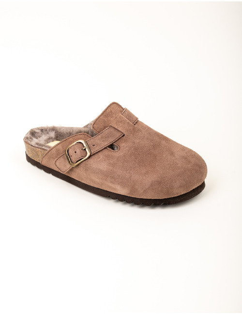Scholl birkenstock bruin