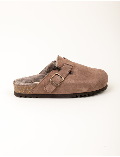 Scholl birkenstock bruin