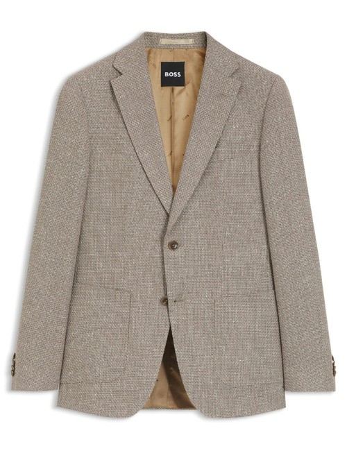 H Hutson 2PP 263 veste slim fit à motif discret
