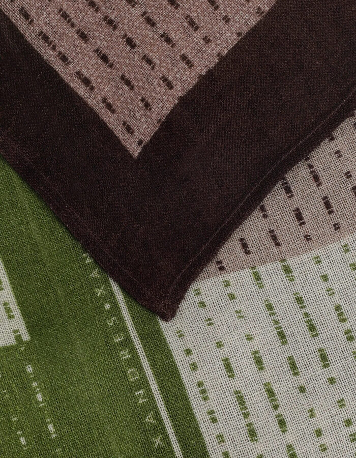 Scarf Dottedstripe - sjaal met gespikkeld motief