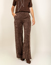 Chula - ribfluwelen broek in bruin