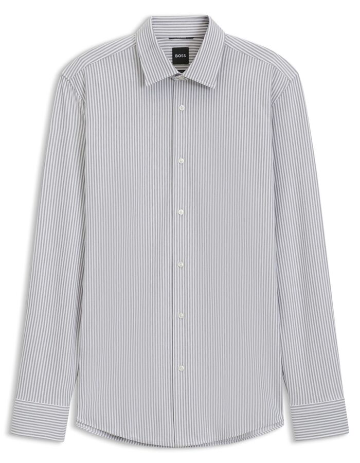 P Hank K 261 slim fit gestreept hemd