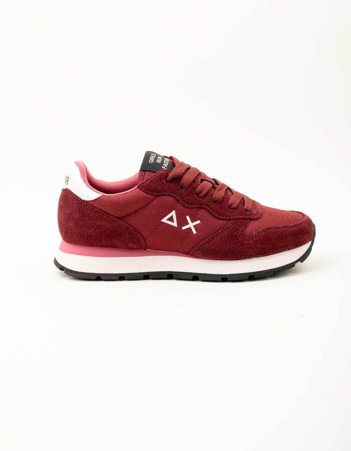 Ally solid - Sneaker élégante bordeaux