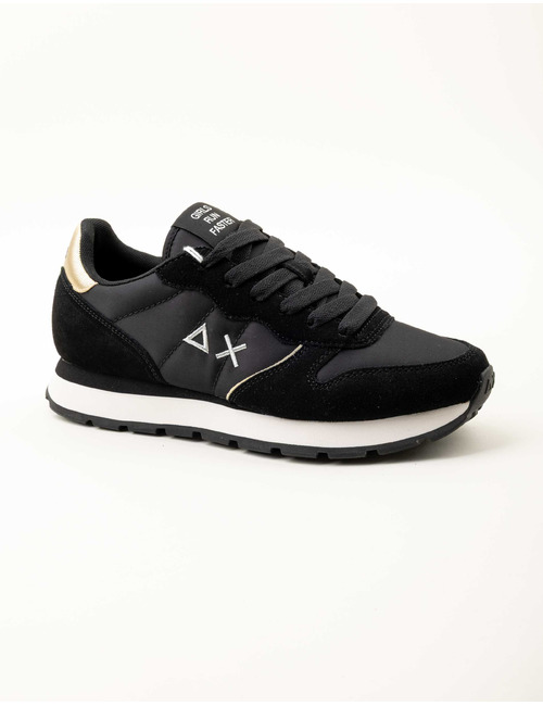 Ally Silver Gold - Sneaker élégante noire
