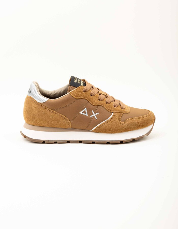 Ally Silver Gold - Stijlvolle sneaker in beige