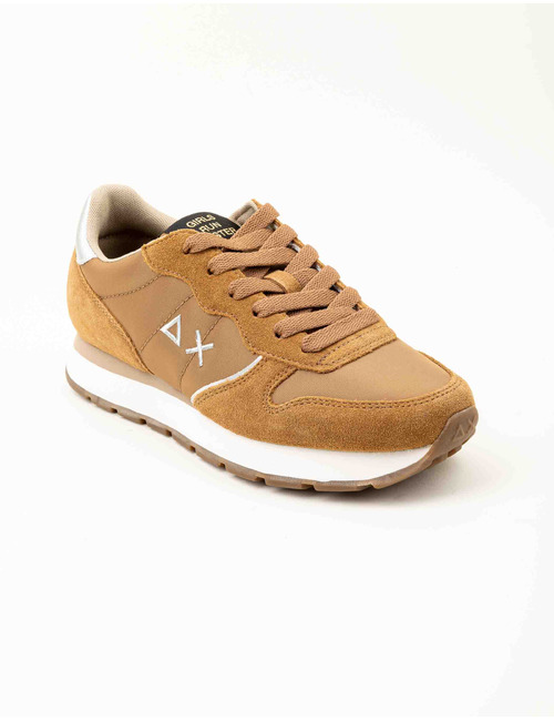 Ally Silver Gold - Sneaker élégante beige