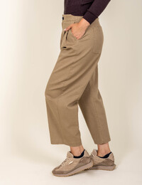 Pnts broek sportief taupe