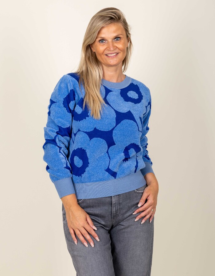 Leo & Ugo lange mouw pull blauw