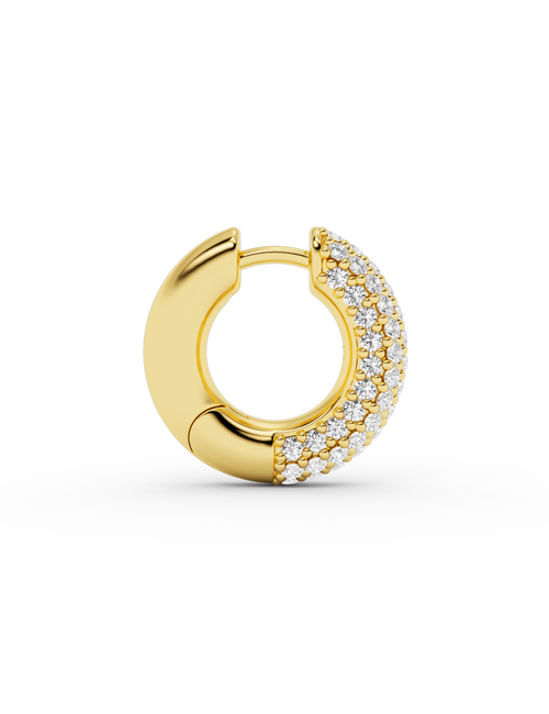 Chunky kos diamond earring