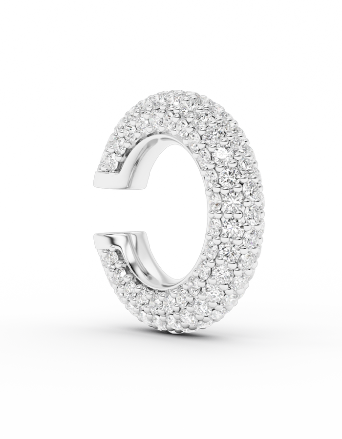 Chuncky kos diamond earcuff