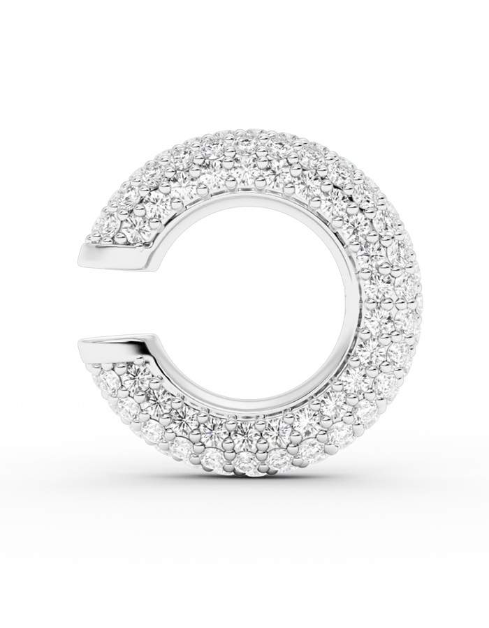 Chuncky kos diamond earcuff
