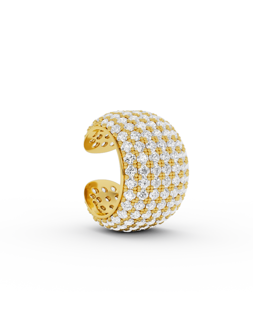 Ara diamond earcuff