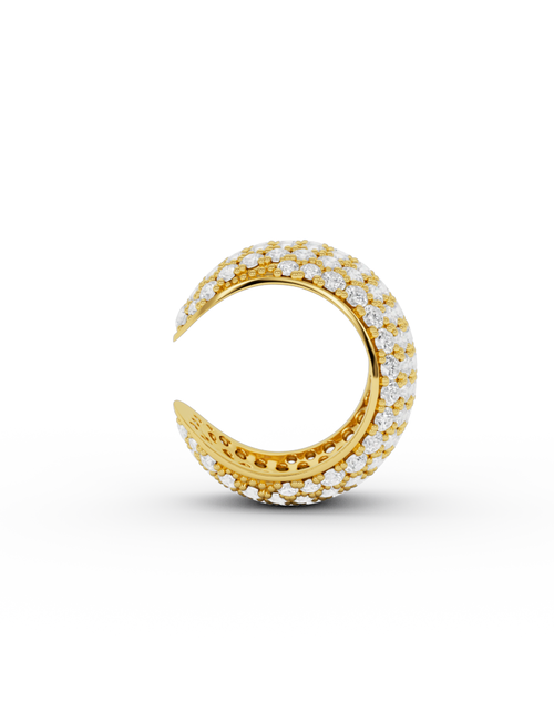 Ara diamond earcuff