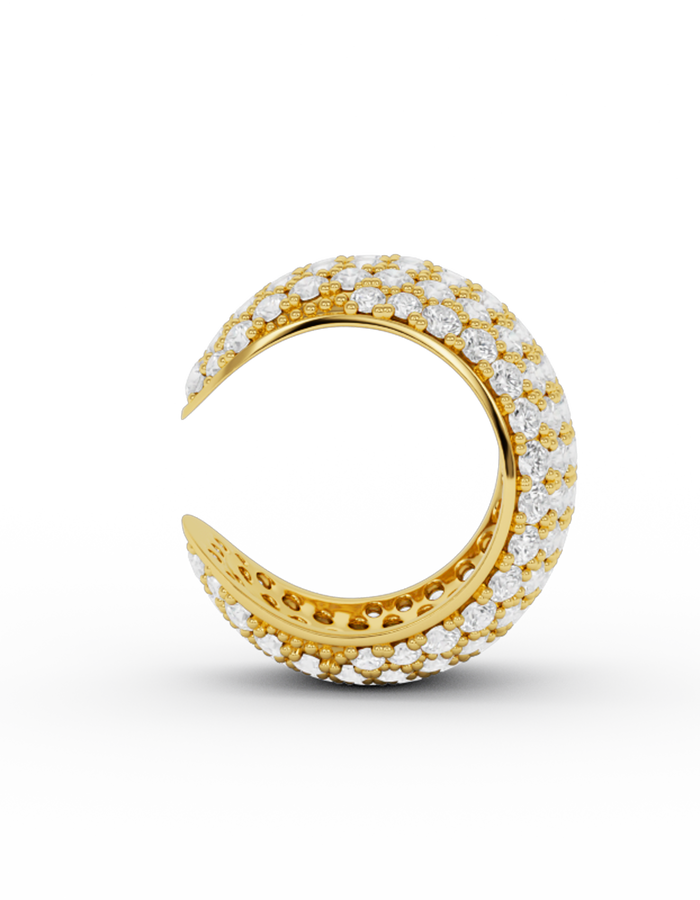 Ara diamond earcuff