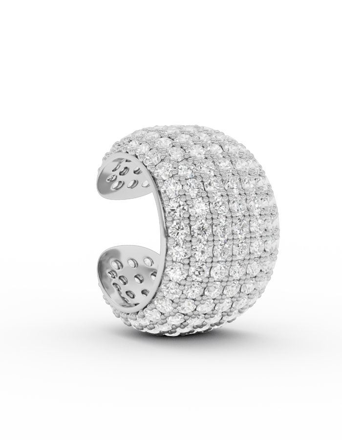 Ara diamond earcuff