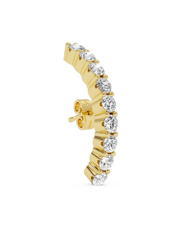 Iris hug earstud