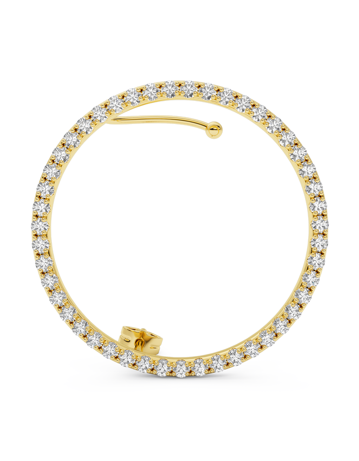 Kay diamond earstud - right