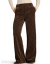 Amelie - broek met stretch coffee