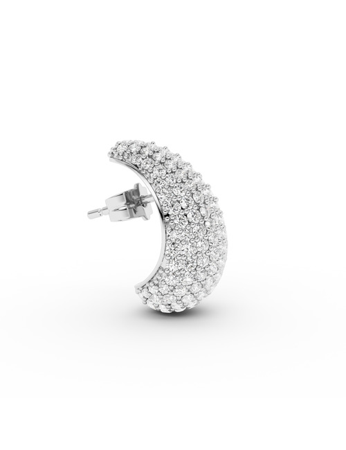 Blub diamond earstud - small