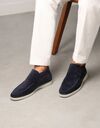 City Loafer in Softey® suède blauw