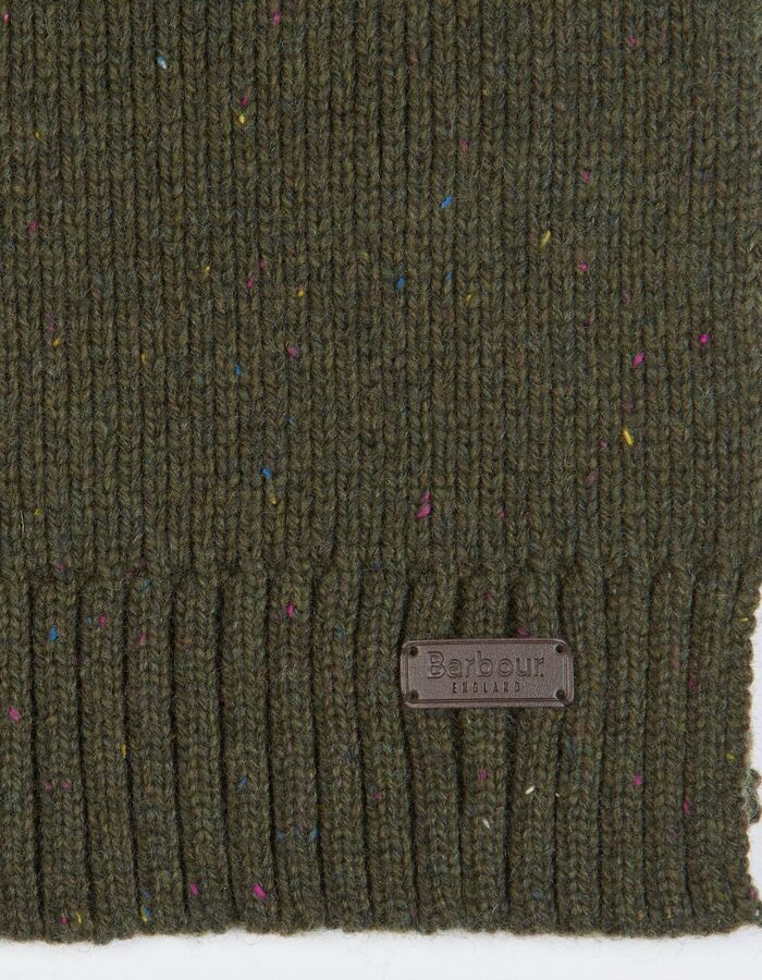 Carlton Fleck muts- en sjaalset olijf