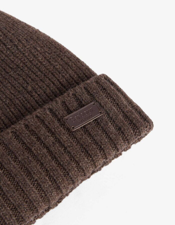 Bonnet tricoté Carlton brun moyen