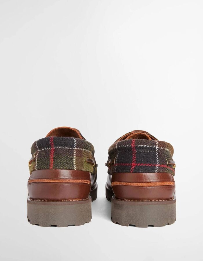 Re-Engineered Deck bootschoenen bruin/Classic Tartan