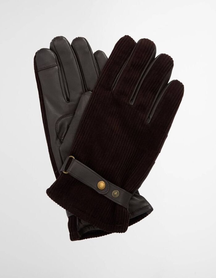 Nelson leren handschoenen bruin