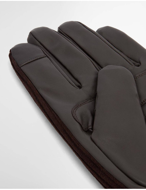 Nelson leren handschoenen bruin