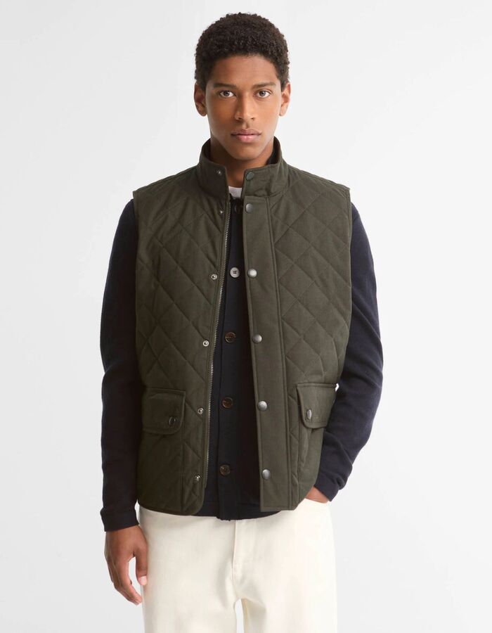 Gilet Lux Lowerdale vert sauge foncé
